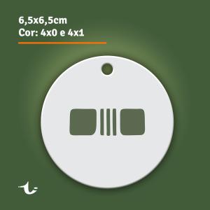 Tag para Roupa e Acessórios • 6,5×6,5cm - 4x0 ou 4x1 Cores Escolha seu papel. Final 6,5x6,5cm | Arte 7,1x7,1cm | Sangria 3mm 4x0 Cores ou 4x1 Cores Laminação BOPP Frente Já incluso corte especial para Tag para Roupa e Acessórios Produção estimado entre 3 e 7 dias úteis