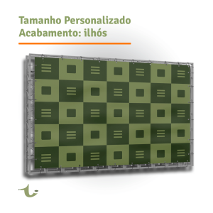 Backdrop para Eventos • Tamanho Personalizado Impressão Tinta Solvente UV em Lona Vinilica Defina deu tamanho 4x0 Cores Adicione seu revestimento Adicione seu acabamento Produção estimado entre 1 e 3 dias úteis