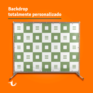 Backdrop para Eventos Totalmente Personalizado      Nesta opção enviamos orçamento com as caracteristicas e quantidades solicitadas.