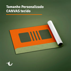 Impressão Sob Demanda - Canvas Tecido - Tamanho Personalizado Photoart Canvas Largura máximo de impressão Photo é de 60cm 4x0 Cores Impressão Fotográfica de alta resolução Sem acabamento. Não fazemos instalação. Prazo de produção estimado entre 3 e 7 dias úteis.