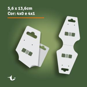 Tag Gravatinha • 5,0x13,0 - 4x0 ou 4x1 Cores Escolha seu papel. Final 5,0x13,0cm | Arte 5,6x13,6cm | Sangria 3mm 4x0 Cores ou 4x1 Cores Laminação BOPP Frente Já incluso corte especial para Tag Gravatinha com vinco Produção estimado entre 3 e 7 dias úteis