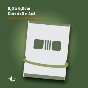 Tag Xuxinha • 8,0x6,0cm - 4x0 ou 4x1 Cores Escolha seu papel. Final 8,0x6,0cm | Arte 8,6x6,6cm | Sangria 3mm 4x0 Cores ou 4x1 Cores Laminação BOPP Frente Já incluso corte especial para Tags Xuxinha Produção estimado entre 3 e 7 dias úteis